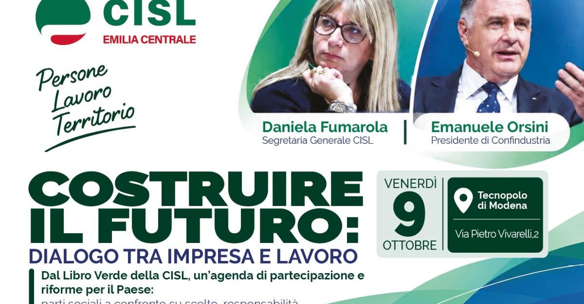 LAVORO, PARTECIPAZIONE E FUTURO: IL CONFRONTO TRA CISL E CONFINDUSTRIA