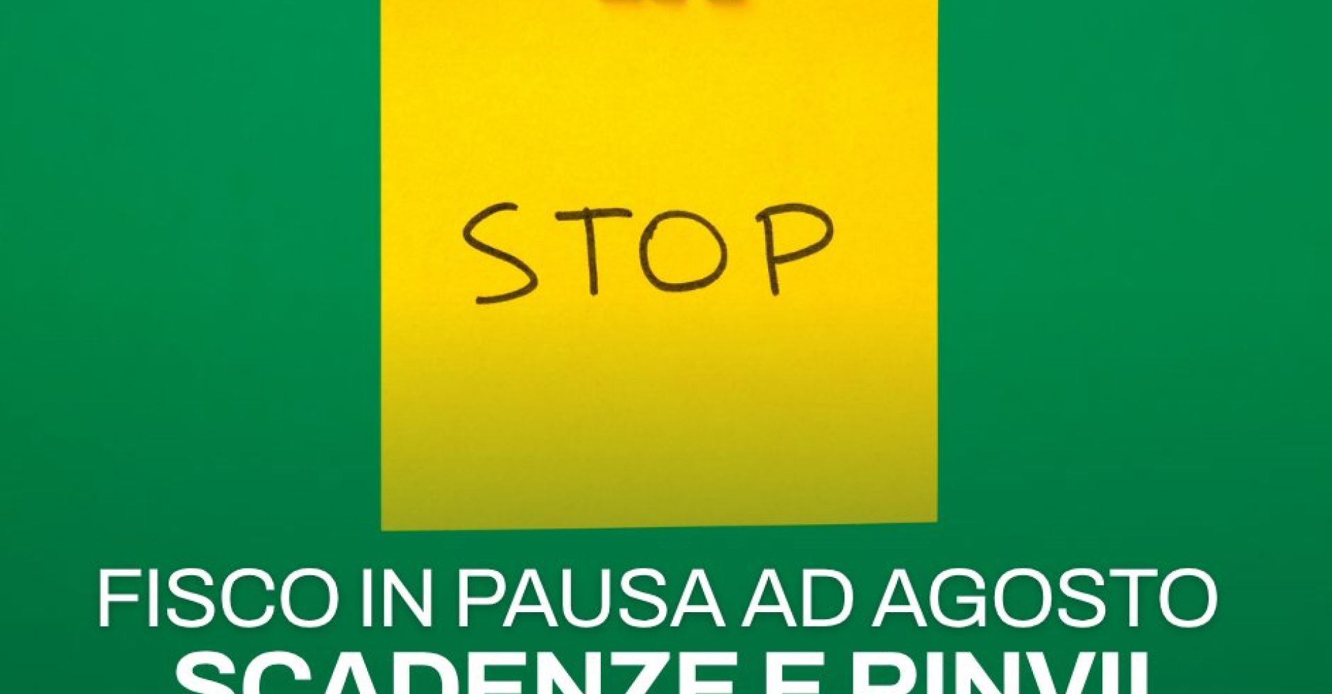 Fisco in pausa ad agosto: cosa devono sapere i pensionati