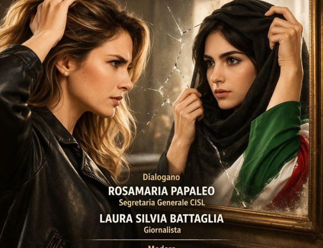 Il coraggio delle donne iraniane al centro dell’incontro “Donna, Vita, Libertà” organizzato a Reggio Emilia da Cisl Emilia Centrale.