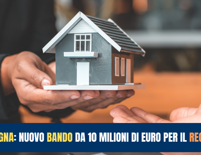Iniziativa regionale per alloggi ERS in affitto a canone calmierato