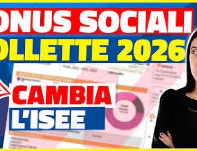 Bonus sociali: ARERA innalza la soglia ISEE dal 2026