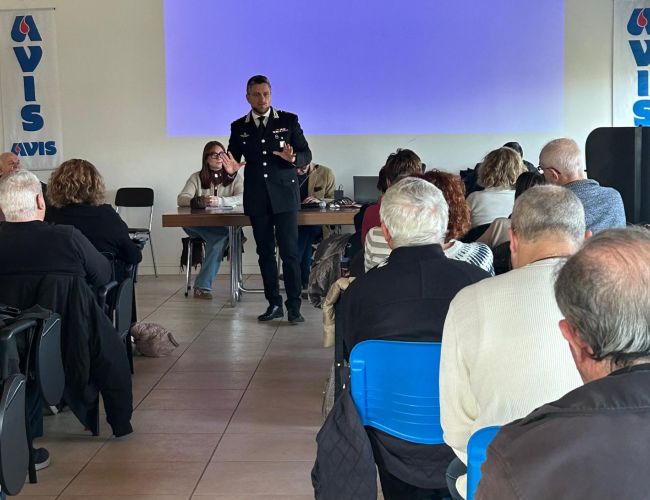 ADICONSUM, FNP CISL e CARABINIERI,  insieme per parlare di truffe agli anziani.