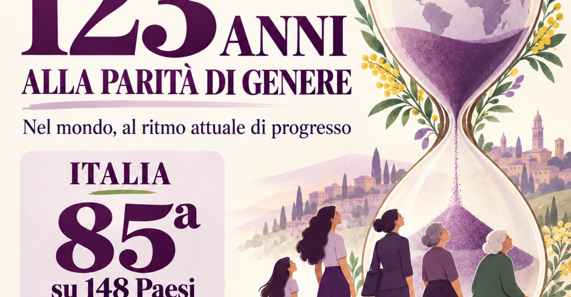 123 anni per la parità? Noi non vogliamo aspettare. Nasce la nuova rubrica FNP